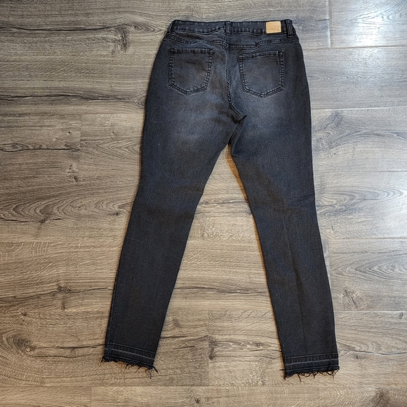 Roebuck & Co. Distressed Black Jeans sz 10 - Picture 2 of 8